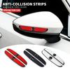 AAVQ1 4pcs Rubber Bumper Strip Car Door Anti-Collision Emblem Sticker For Mercedes Benz AMG CLA CLS W212 W213 W204 W205 W176 GLC