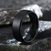 Stainless Steel Rings for Men, Colors: Black Golden Coppery Color, US Sizes 6-13, Men's Simple Band Rings