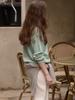 BEMUSE MANSION Bemuse V-Neck Knit - Mint