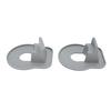 2 Pack Swimming Pool Pipe Holders, Pool Hose Holder Stickers ABS   Ground Pool Hose Support Bracket for 1.25 Inch Diameter Pipes