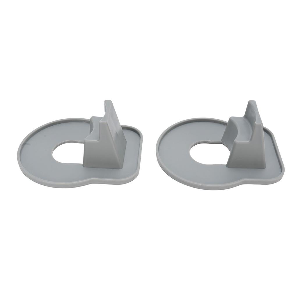 2 Pack Swimming Pool Pipe Holders, Pool Hose Holder Stickers ABS   Ground Pool Hose Support Bracket for 1.25 Inch Diameter Pipes