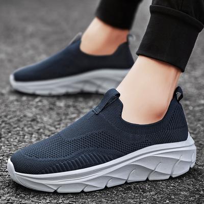 Modne męskie buty do chodzenia Lekkie Oddychające Casualowe Siateczkowe Buty do biegania Wsuwane Modne Tenisówki Komfortowe na siłownię Trening 2025