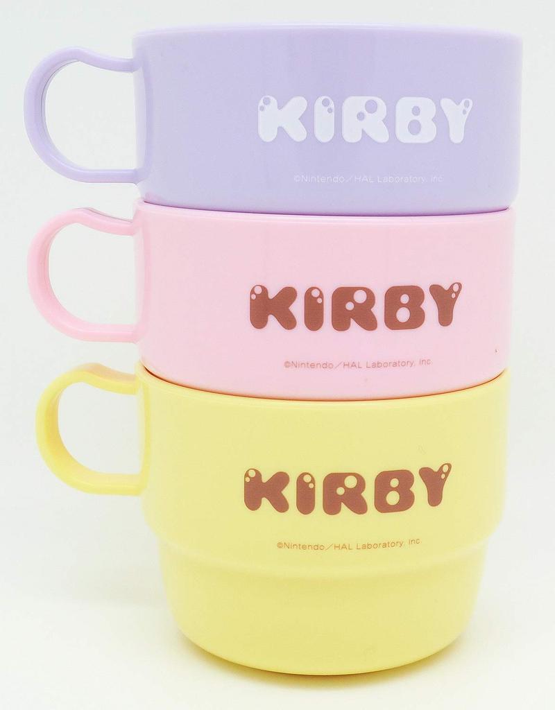 OSK Kirby Plastic Made in Dishwasher and Microwave with Stylish and Suitable for and Students Cup, 230ml, Japan, Safe, Handle, Cute, Antibacterial,