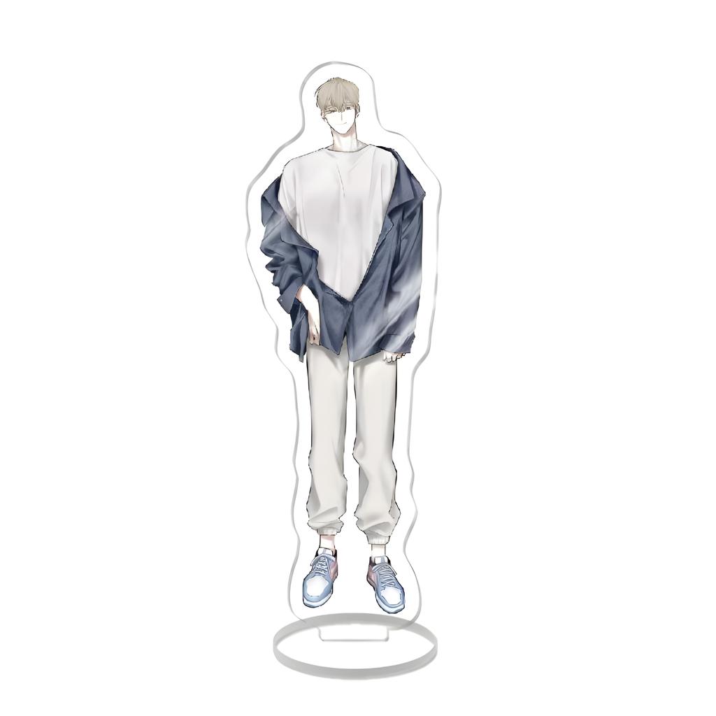 Checkmate Korean Manwha BL Acrylic Stand Jeong Eunsung Lee Suhyun Figure Display Manga Goods Collection Desk Decor Ornament Gift