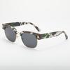 European and American fashion square sunglasses personalized outdoor driving sun protection UV protection sunglasses wear literary retro