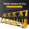 Movable Construction Site Barrier - Safety Guardrail for Schools and Vehicles