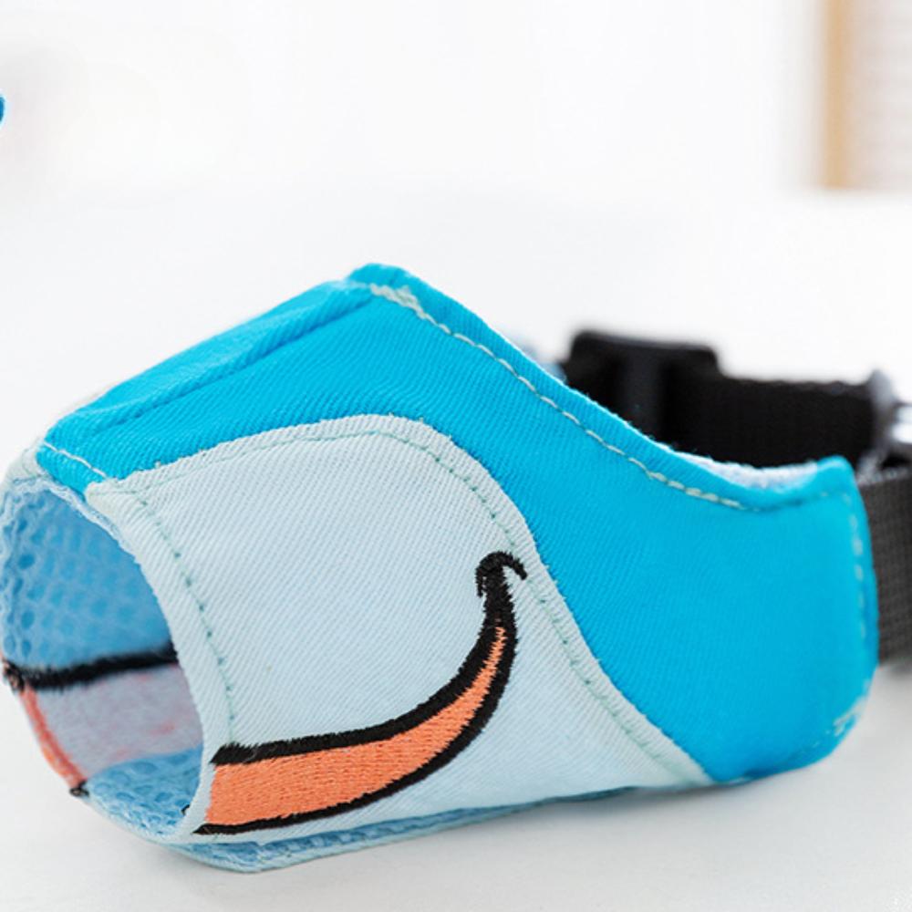 

Намордник для домашних собак, маска против укусов и лая, принадлежности S синий