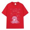 Japanese Unisexga Bocchi The Rock Tshirt Anime Gotoh Hitori Graphic Tshirts Unisex Women Summer Oversized Cotton T Shirts Streetwear