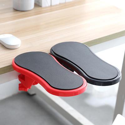 Drehbares, randübergreifendes ergonomisches Mauspad mit Handgelenkstütze und Schreibtischhalterung