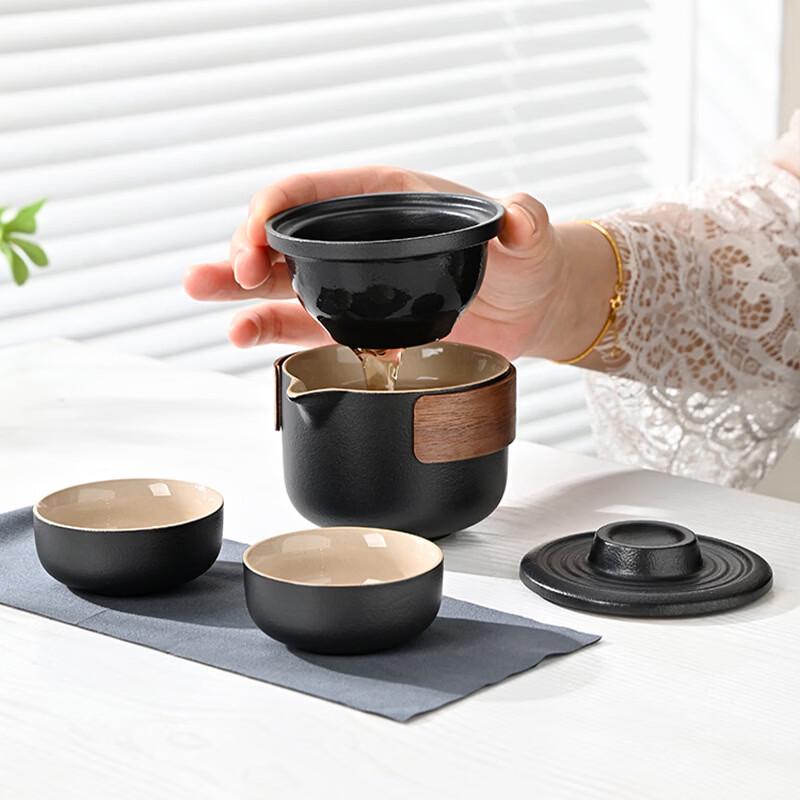 Yi Pan Ceramic Travel Tea Set
