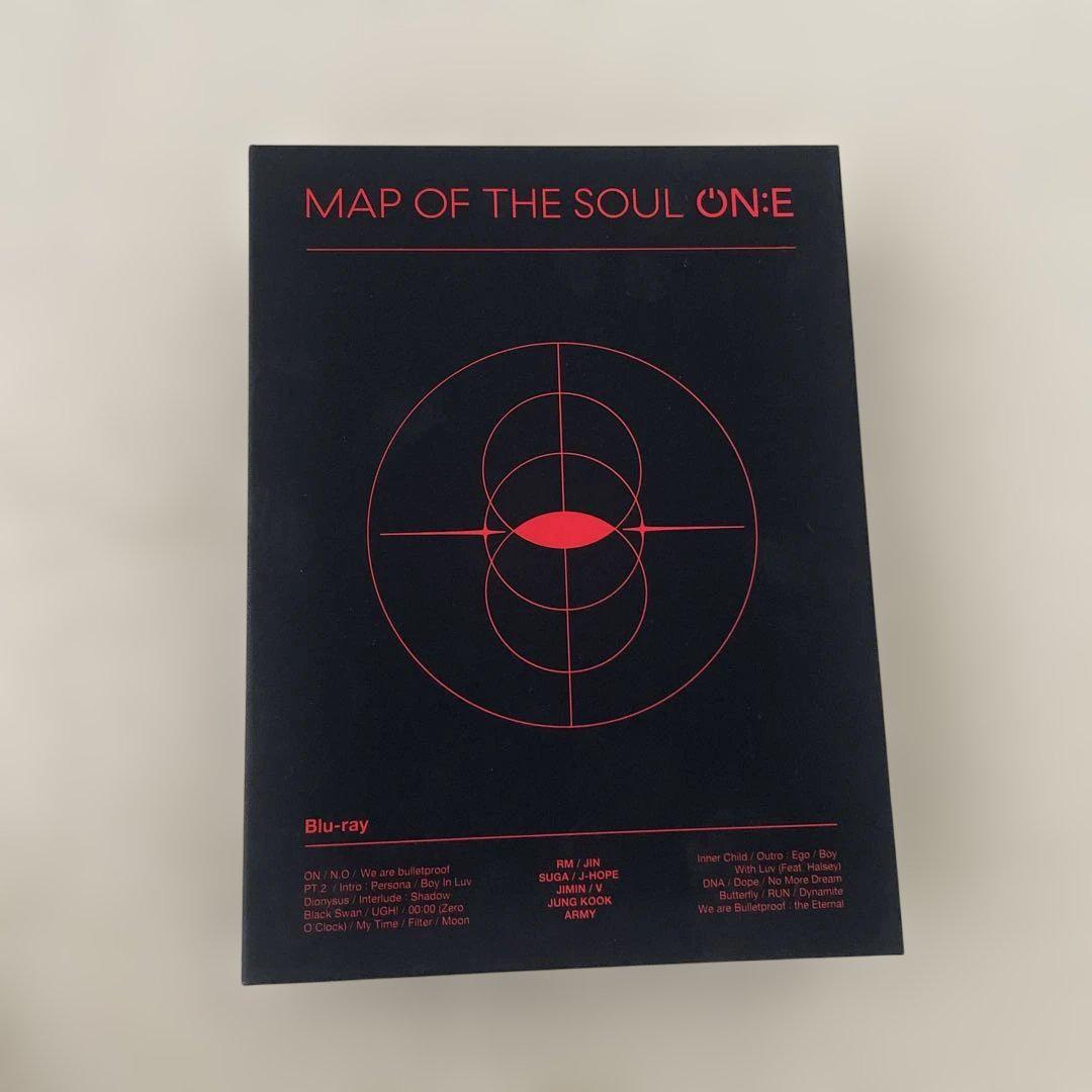 

[USED] BTS MAP OF THE SOUL ON:E 3-disc set. Blu-ray