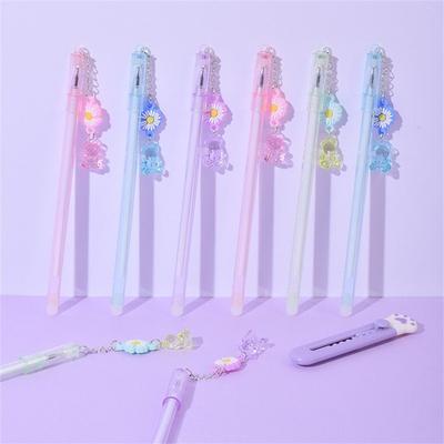 Kreativer schöner Stift für Mädchen, Schule, Student, Bär, löschbar, Unterschriftenstift, Gelstift, Anhängerstift