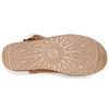 UGG Bailey Button UGG Anhänger Metallisches Alphabet Version Fleecegefüttert Braun Damen 1114970-CHE