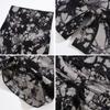 Fashion Tie-dye Yoga Leggings Women Shorts Sports Pant Gym Fitness Sportswear High Waisted Slim Fit 29654
