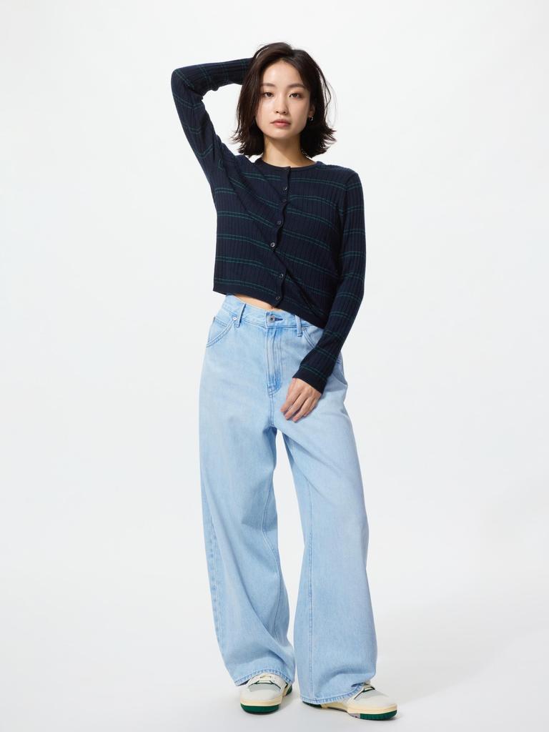 Uniqlo Baggy Curve Jeans Short Length
