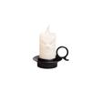 Skull Shape Candle Light Decorative Tabletop Ornament for Party Scene Small Oil Lamp Halloween Event Gift Home Decor