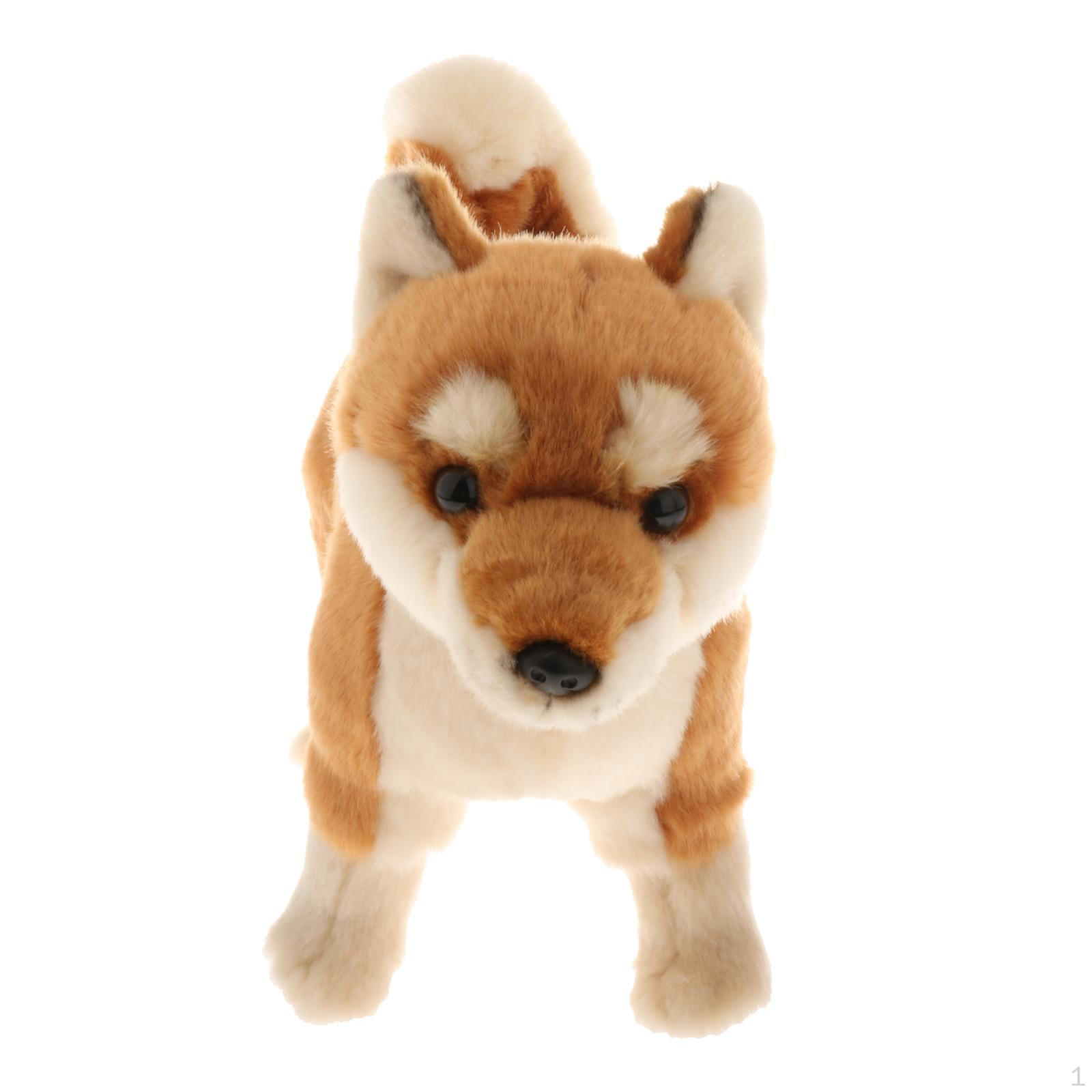 

Adroable Plush Stuffed Animal Toy Decorative Bedtime Companion Ornaments Baby Brown Dog