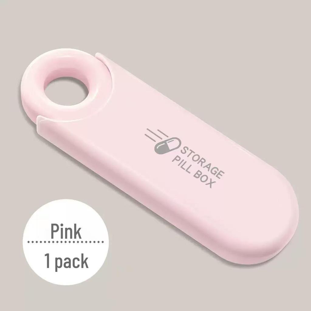 Portable Medicine Organizer: 8-Compartment Dustproof & Moisture-Proof Pill Box for Travel and Business Trips