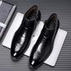 Head layer cowhide autumn winter men's Chelsea boots versatile genuine leather high top leather shoes men's British plus velvet