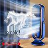 Silent Oscillating Desktop Air Conditioner Fan for Dorms and Bedrooms