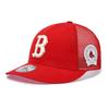Boné de Tela Unissex com Patch da Assinatura Boston Red Sox (3AMCB0463-43RDL)
