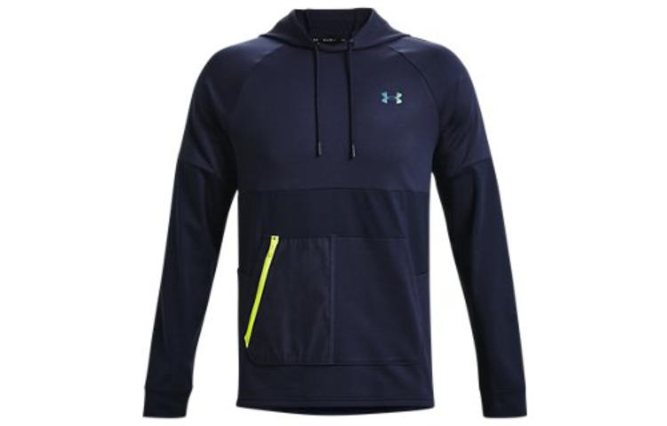 Under Armour Sweatshirts Men s Dark Blue Hooded Moderate Regular 1370450-410 L