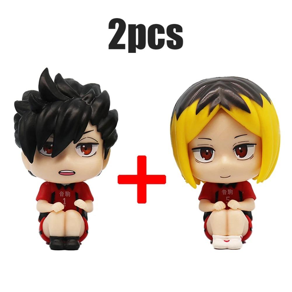 Anime figurky Haikyuu!! Shoyo Hinata Akční figurky PVC Tobio Kageyama Hračky pro děti Sběratelský Haikyu Model Narozeninové dárky