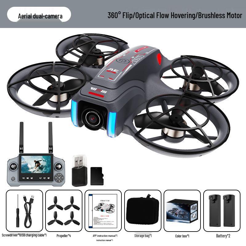 AE21 Brushless Remote Control Drone with 4.3" Screen & Obstacle Avoidance