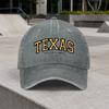 Texas Vintage Baseball Cap Adjustable Duckbill Hat Unisex Lightweight Outdoor Daily Wear Party Gift
