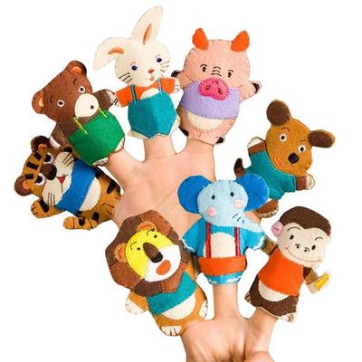 Magic Castle Finger Puppet, 8p, Animal Story, Popular Toys for Korean Children