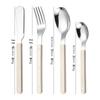 ZISIZ Stainless Steel Rivet Handle Cutlery Set