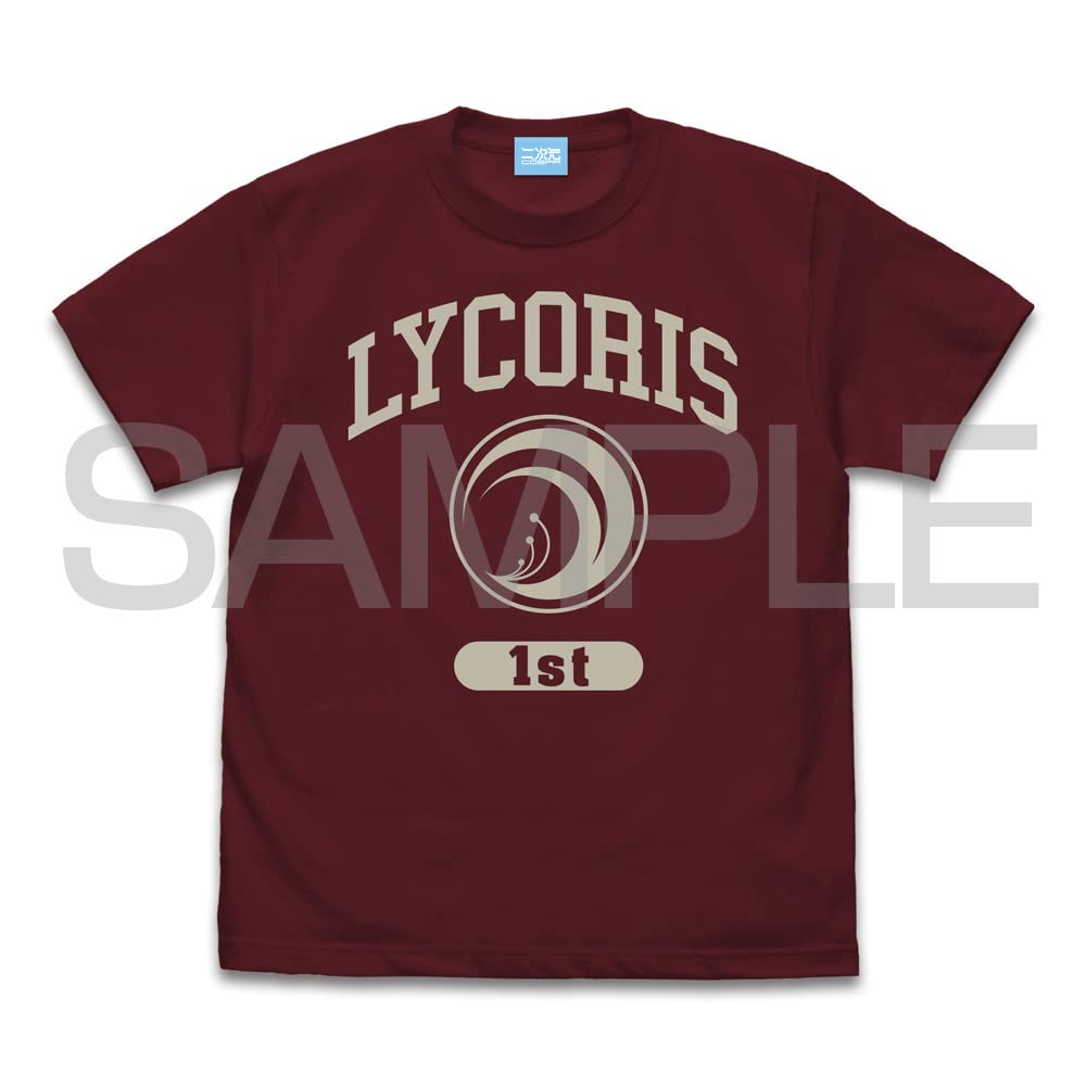 

2D Cospa Licorice Recoil Licorice First College T-shirt BURGUNDY S size