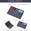 Slim Folding Wallet Men Soft Leather Card Wallets Mini Credit Card Holders Thin Card Purse Small Bags for Women Men Wallet