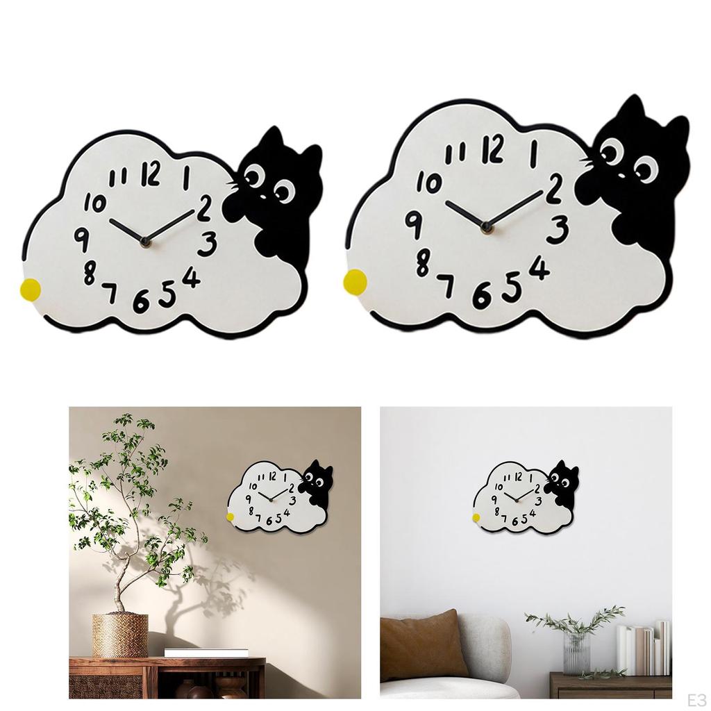 Clock ,Adorable, for Home Decoration Modern Decorative Hanging Living Room Children