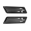 Upgraded Saddle Bag Latch Cover Aluminum Alloy Saddlebag Latches Covers Motorcycles Accessories Simple Installation