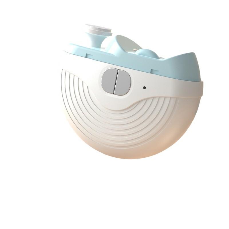 

Non-Toxic 2-In-1 Electric Nail Clippers Automatic Nail Clipper With Integrated Grinding Adult Baby Fingernail Scissors White Nail Trimmer