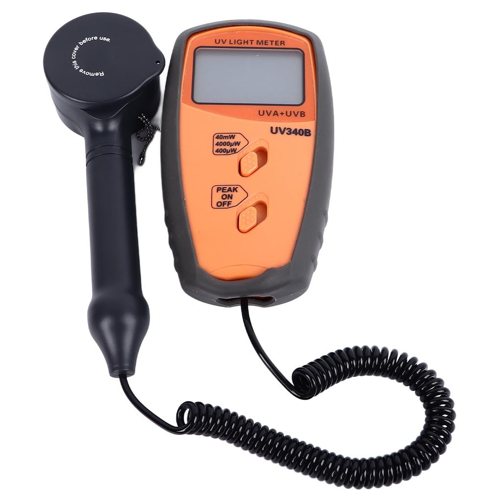 UV Light Meter UVA UVB Tester 290‑390nm LCD Display UVA UVB Radiometer for Testing Measurement