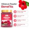 SRISHMA Hibiscus Powder for Hair Growth | Gudhal Ka Phool Powder | 100% Pure and Natural | Ideal for Hair, Skin & Face Pack (200 G)