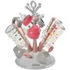 Bottle Drying Rack Tree - BEABA - Up To 6 Bottles - Pink