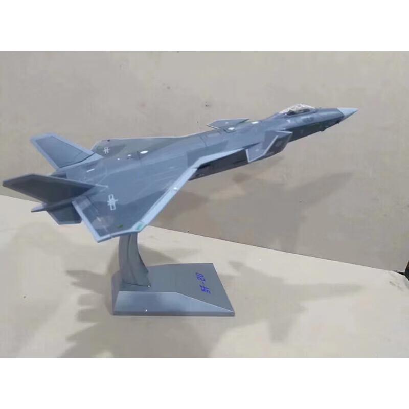 Premium Metal J-20 Fighter Jet Scale Model