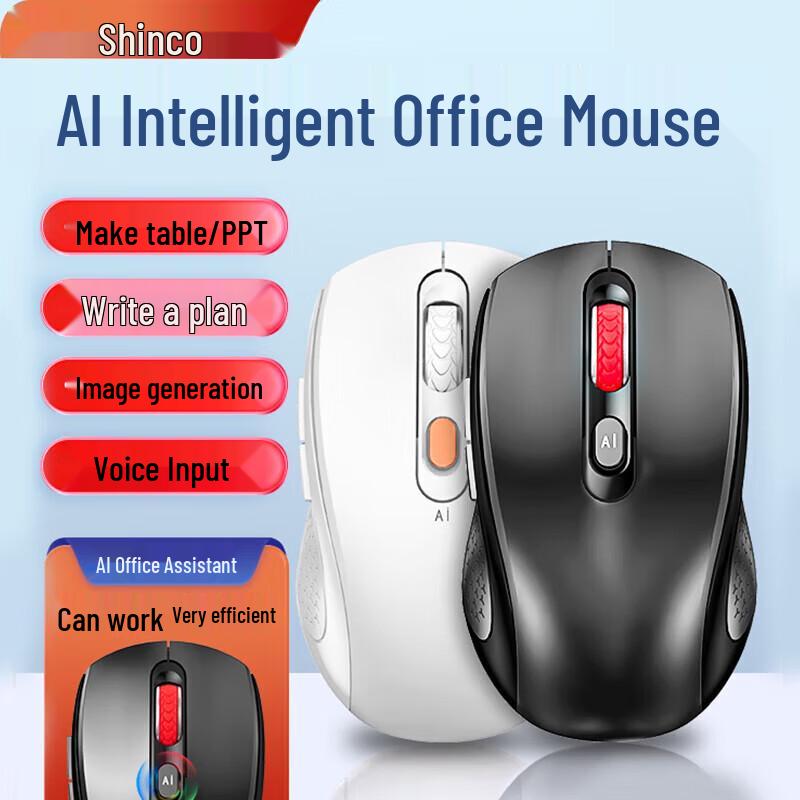 XINKE M3 AI Smart Voice Dual-Mode Wireless Mouse