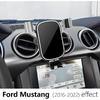 LUNQIN Car Phone Holder for 2015 2016 2017 2018 2019 2020 2021 2022 2023 Ford Mustang Auto Accessories Navigation Bracket Interior Decoration Mobile
