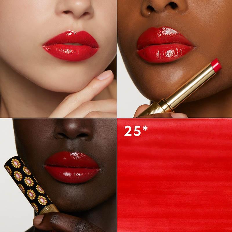 Gucci Rouge De Beauté Brillant,Moisturising, Plumping,Long-lasting Shine Lipstick