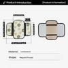 Cute Warm Plush Car Armrest Box Cover - Center Console Arm Cushion Automobile Interior Decoration Pads