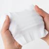 Strix Design Antibacterial Disposable Hand Towels, Made In Japan, Round, 100 Individually Wrapped, Soft, Non-Woven Pulp Fabric, Alcohol-Free, Commerci
