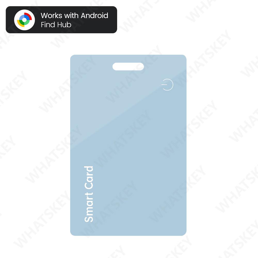 Ultra thin Global GPS Android Tracker Card wireless charging Waterproof Smart Wallet Tracker Card with Google Find My Device App