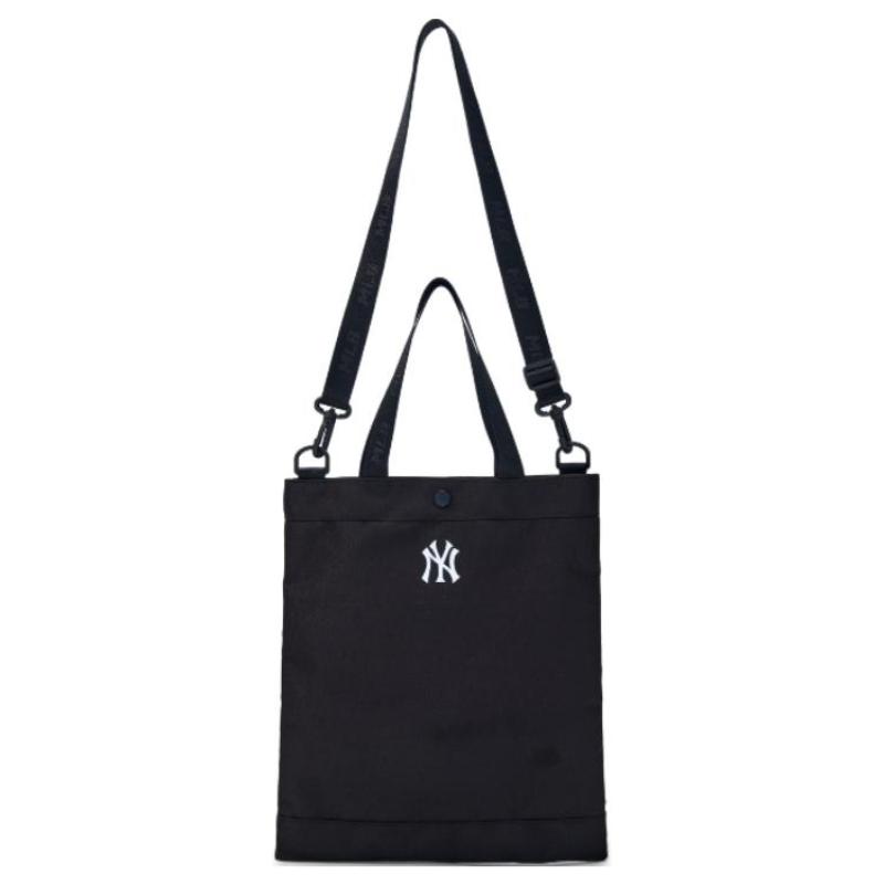 MLB Polyester Tote Bag, Shopping Bag, Shoulder Bag, Crossbody Bag, Handbag Unisex Black Casual