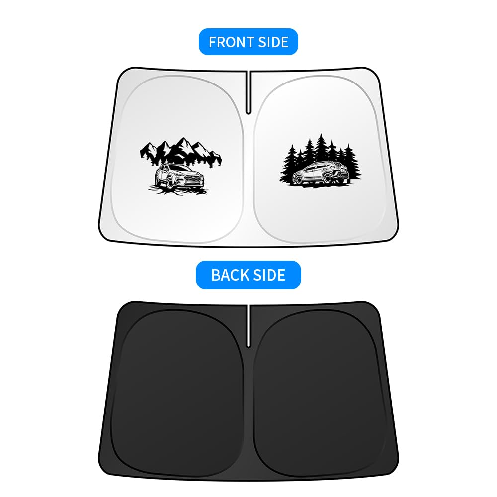 Subaru Forester Sun Shade Shade Curtain, Sunshade for Windshield Parasol, Car Sunshade, High Density