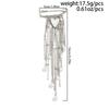 Multi Functional Imitation Pearl Heart Pendant Brooches Creative Tassel Chain Suit Pants Pins Brooch Fashion Clothes Decoration