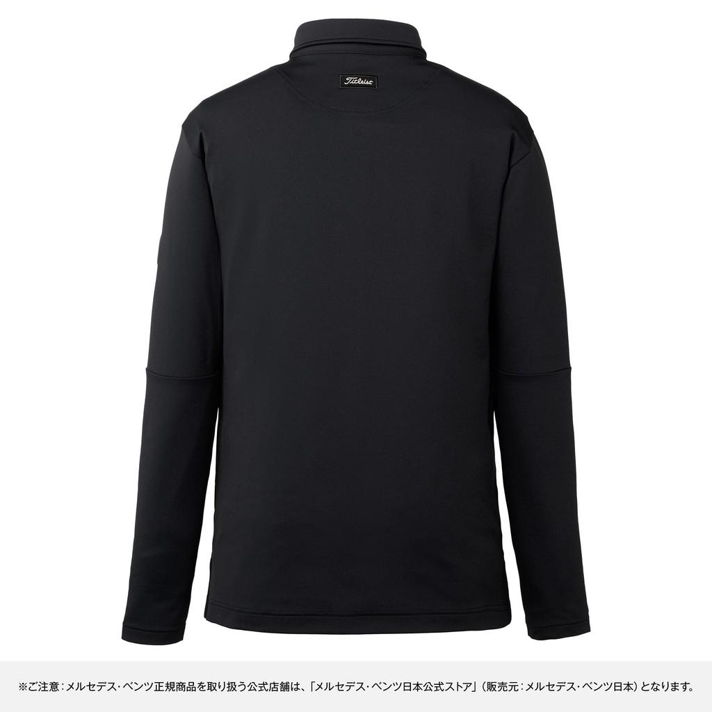 Mercedes-Benz Collection Genuine Titleist Windproof Button-Down Shirt, Black, Size M